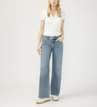 Charger l&#39;image dans la galerie, SUKI WIDE LEG WESTON SILVER JEAN L93905ADM289
