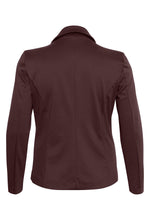 Charger l&#39;image dans la galerie, VESTON KNIT TAILLE PLUS MANCHE LONGUE KAFFE CURVE KAJENNA BLAZER 10582130-191619
