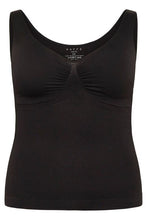 Charger l'image dans la galerie, HAUT CAMISOLE RIBS TAILLE PLUS KAFFE CURVE KACAROL SHAPEWEAR 10580900
