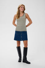 Charger l'image dans la galerie, HAUT CAMISOLE COL ROND RAYURES SAINT TROPEZ OLALIASZ TANK TOP 30514822
