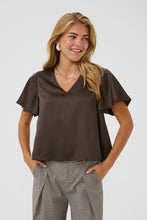 Charger l'image dans la galerie, HAUT BLOUSE COL V MANCHE COUDE SAINT TROPEZ LODISASZ SS BLOUSE 30515493 190912
