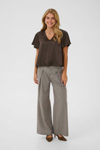 Charger l'image dans la galerie, HAUT BLOUSE COL V MANCHE COUDE SAINT TROPEZ LODISASZ SS BLOUSE 30515493 190912
