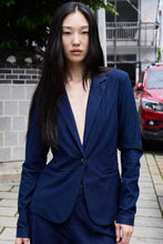 Charger l&#39;image dans la galerie, VESTON KNIT MANCHE LONGUE ICHI IHKATE DENIM BL 20122944
