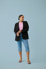Charger l'image dans la galerie, PANTALON CAPRI DE JEAN TAILLE PLUS KAFFE CURVE KCVILANA CAPRI JEANS 10584087
