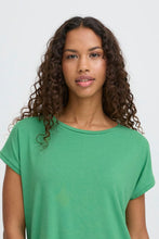 Charger l'image dans la galerie, HAUT T-SHIRT COL ROND LUREX ICHI IHREBEL SS6 20109945 KELLY GREEN 166138
