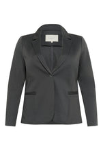 Charger l'image dans la galerie, VESTON KNIT TAILLE PLUS MANCHE LONGUE KAFFE CURVE KCJENNA BLAZER 10582130-190205
