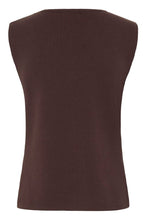 Charger l'image dans la galerie, TRICOT DEBARDEUR SANS MANCHE COL V BOUTONS B.YOUNG BYOTARI SLIPOVER 20819142 191016
