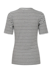 Charger l&#39;image dans la galerie, HAUT T-SHIRT RAYURES ICHI IHMIRA V SS2 20122521 GREY
