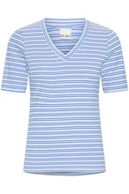 Charger l&#39;image dans la galerie, HAUT T-SHIRT RAYURES ICHI IHMIRA V SS2 20122521 GREY
