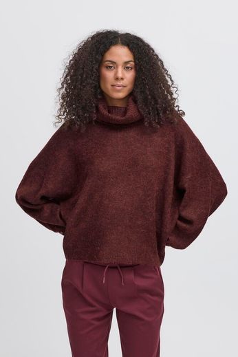 TRICOT MANCHE LONGUE GROS COL BAVEUX ICHI IHKAMARA RN2 20121996 191627