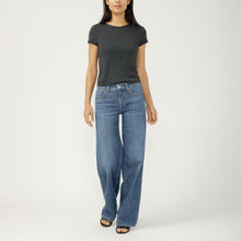 Charger l'image dans la galerie, SUKI WIDE LEG SILVER JEAN L93905CKF326
