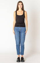 Charger l&#39;image dans la galerie, HAUT CAMISOLE BRETELLE LARGE BASIQUE PLISSÉ SUR LES COTÉS DEX 2624303T
