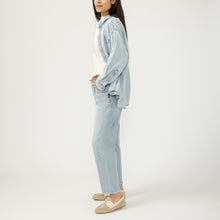 Charger l'image dans la galerie, HAUT BLOUSE CHEMISE DE PLAGE OVERSIZE MANCHE LONGUE SILVER BEACH SHIRT LS4302LCL293
