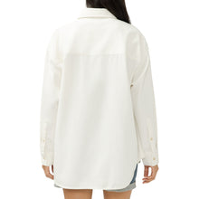 Charger l'image dans la galerie, HAUT BLOUSE CHEMISE DE PLAGE OVERSIZE MANCHE LONGUE SILVER BEACH SHIRT LS4302LCC677
