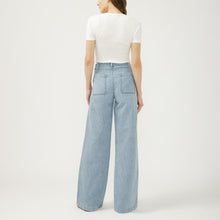 Charger l'image dans la galerie, JEAN JAMBE LARGE LIGHT WEIGTH KNIT PANT SILVER JEANS L63902LWK201
