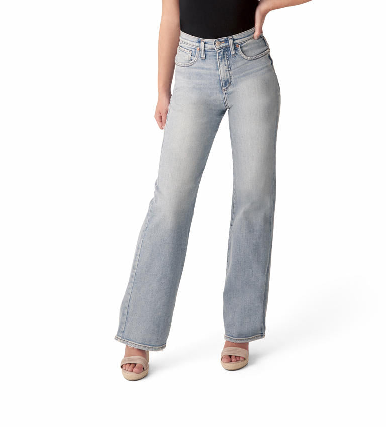 HIGHLY DESIRABLE TROUSER SILVER JEAN L28918EFG234