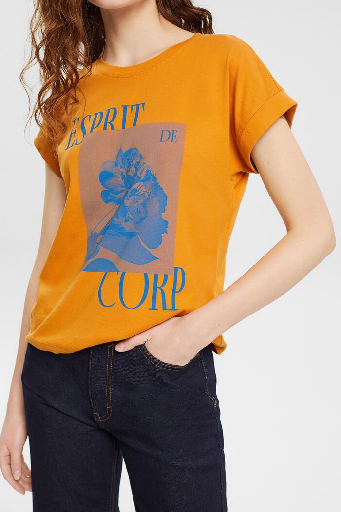 HAUT T-SHIRT PRINT ESPRIT 082CC1K323